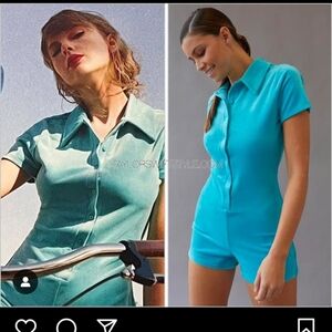 Juicy Couture x Urban Outfitters romper as seen on Taylor Swift